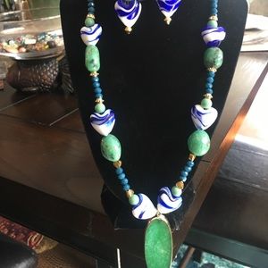 St. Patricks Day Necklace set